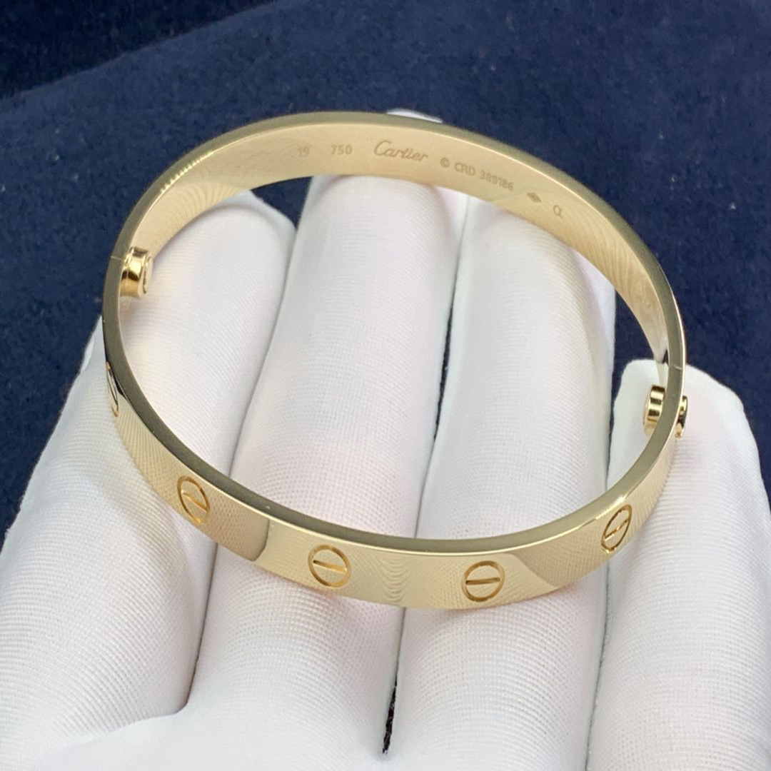 is cartier real gold